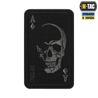 M-Tac нашивка Face of war (вишивка) Black