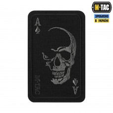 M-Tac нашивка Face of war (вишивка) Black