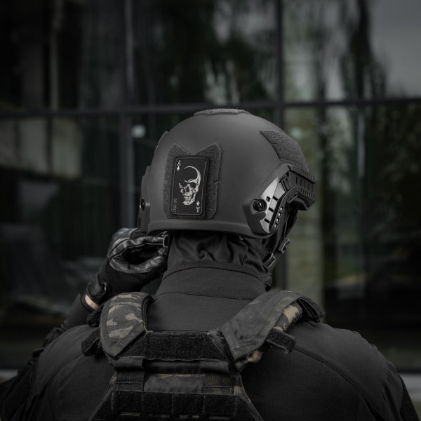 M-Tac нашивка Face of war (вишивка) Black - 51389002