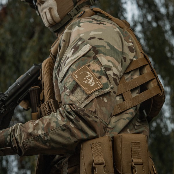 M-Tac нашивка Face of war (вишивка) Coyote - 51389005