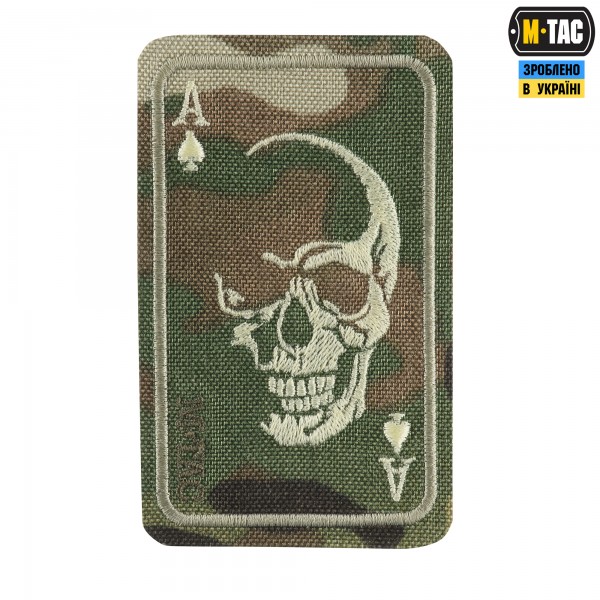 M-Tac нашивка Face of war (вишивка) Multicam - 51389008