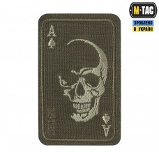 M-Tac нашивка Face of war (вишивка) Ranger Green