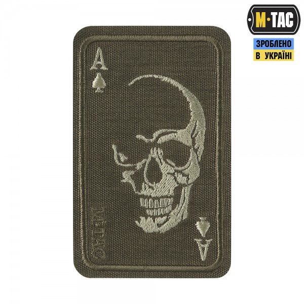 M-Tac нашивка Face of war (вишивка) Ranger Green - 51389023