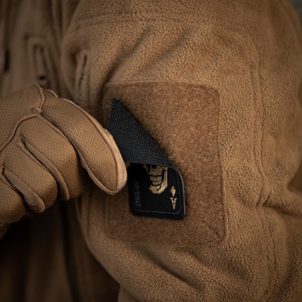 M-Tac нашивка Face of war (вишивка) Black/Orange - 51389035 M-Tac нашивка Face of war (вишивка) Black/Orange - 51389035