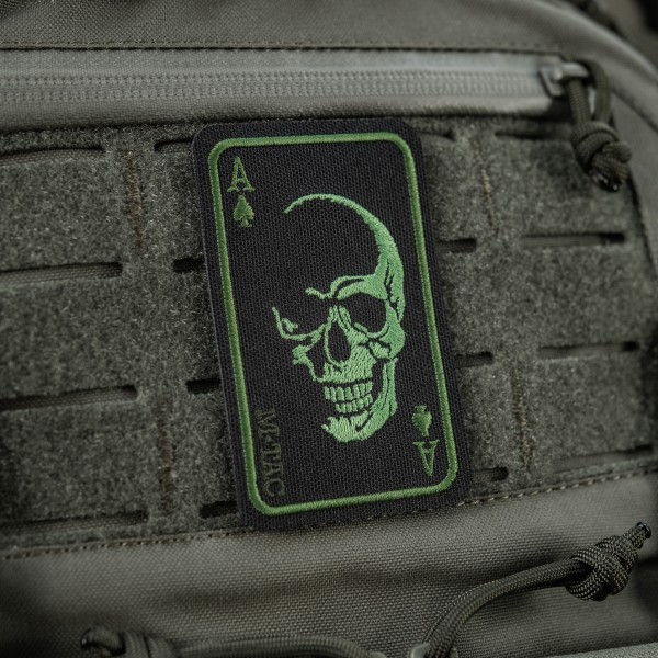 M-Tac нашивка Face of war (вишивка) Black/Olive - 51389201 M-Tac нашивка Face of war (вишивка) Black/Olive - 51389201