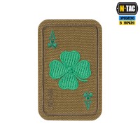 M-Tac нашивка Фартовая Карта (вышивка) Coyote