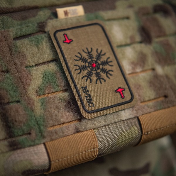 M-Tac нашивка карта Шлем Ужаса (вишивка) Coyote - 51392005