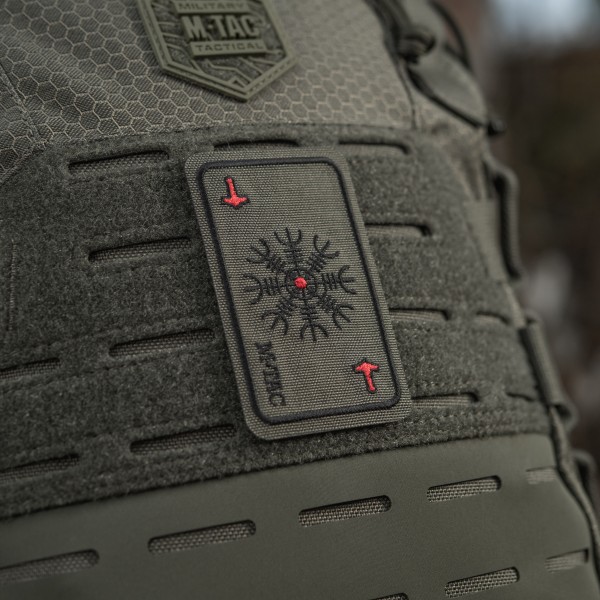 M-Tac нашивка карта Шлем Ужаса (вишивка) Ranger Green - 51392023