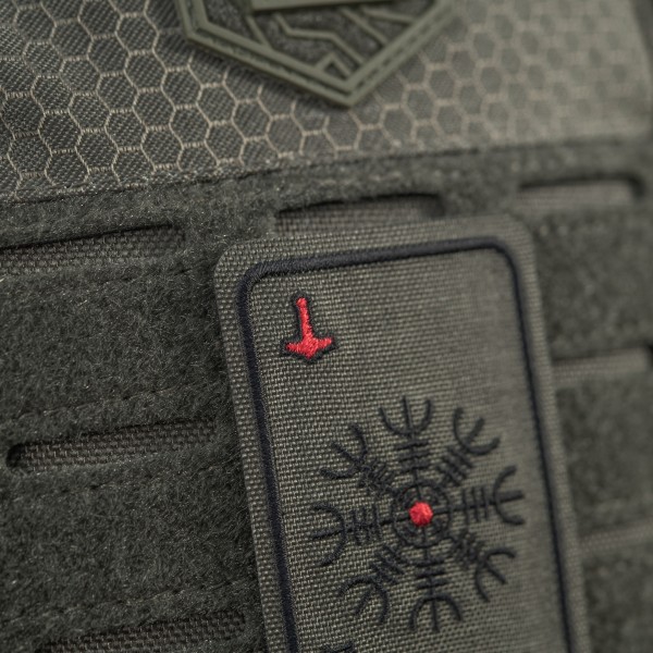 M-Tac нашивка карта Шлем Ужаса (вишивка) Ranger Green - 51392023