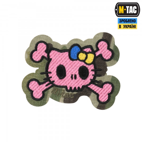M-Tac нашивка KITTY (вишивка) Pink/Multicam - 51393008