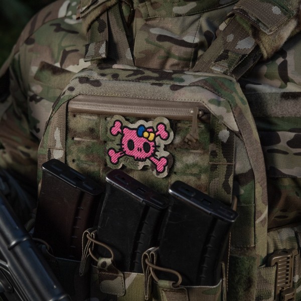 M-Tac нашивка KITTY (вишивка) Pink/Multicam - 51393008 M-Tac нашивка KITTY (вишивка) Pink/Multicam - 51393008