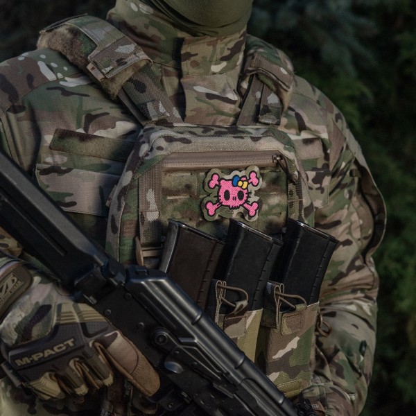 M-Tac нашивка KITTY (вишивка) Pink/Multicam - 51393008 M-Tac нашивка KITTY (вишивка) Pink/Multicam - 51393008