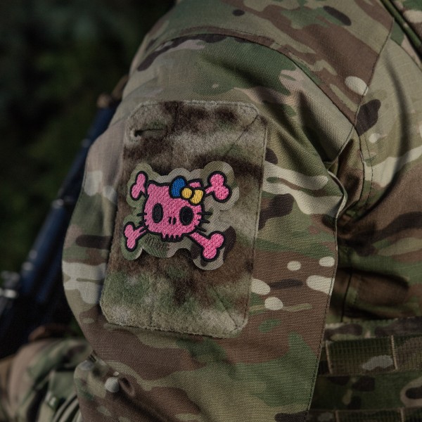 M-Tac нашивка KITTY (вишивка) Pink/Multicam - 51393008 M-Tac нашивка KITTY (вишивка) Pink/Multicam - 51393008