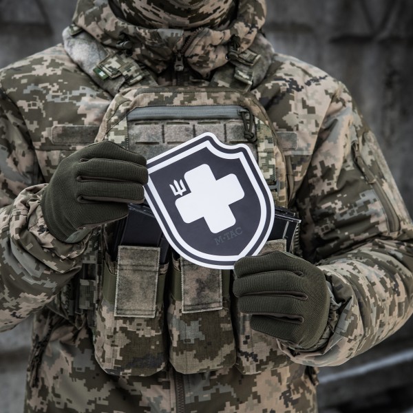 M-Tac наклейка Хрест ЗСУ Black - 51397002 M-Tac наклейка Хрест ЗСУ Black - 51397002