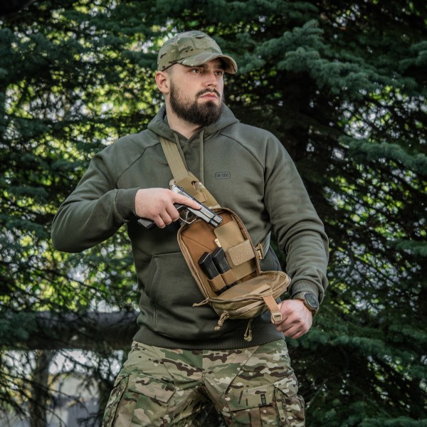 M-Tac сумка Sling Pistol Bag Elite Hex с липучкой Multicam/Coyote - 51403508 M-Tac сумка Sling Pistol Bag Elite Hex с липучкой Multicam/Coyote - 51403508