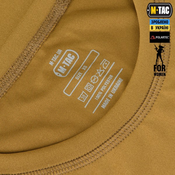 M-Tac футболка Ultra Light Polartec Lady Coyote - 51406005