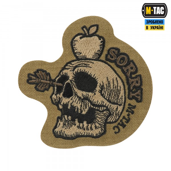 M-Tac нашивка SORRY (вышивка) Coyote - 51410005