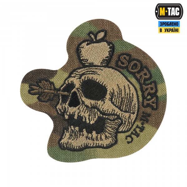 M-Tac нашивка SORRY (вышивка) Multicam - 51410008