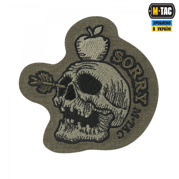 M-Tac нашивка SORRY (вышивка) Ranger Green - 51410023