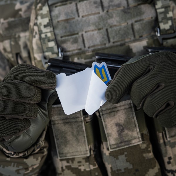 M-Tac наклейка Їбаш на повну Blue - 51413015 M-Tac наклейка Їбаш на повну Blue - 51413015