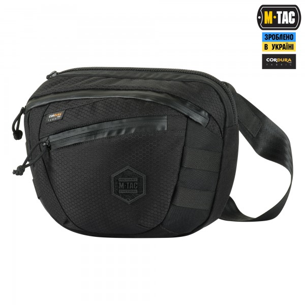 M-Tac сумка Sphaera Hex Hardsling Bag Large Elite Black - 51414002