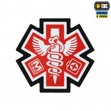 M-Tac нашивка Paramedic Black