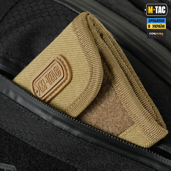 M-Tac сумка Sphaera Hex Hardsling Bag Large з липучкою Elite Black - 51422002