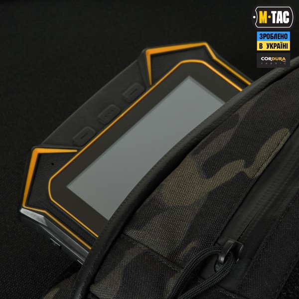 M-Tac сумка Sphaera Hex Hardsling Bag Large з липучкою Elite Multicam Black/Black - 51422208