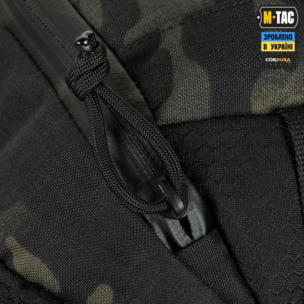 M-Tac сумка Sphaera Hex Hardsling Bag Large з липучкою Elite Multicam Black/Black - 51422208
