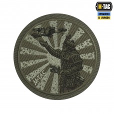 M-Tac нашивка Шлях Самурая (вышивка) Olive/Ranger Green