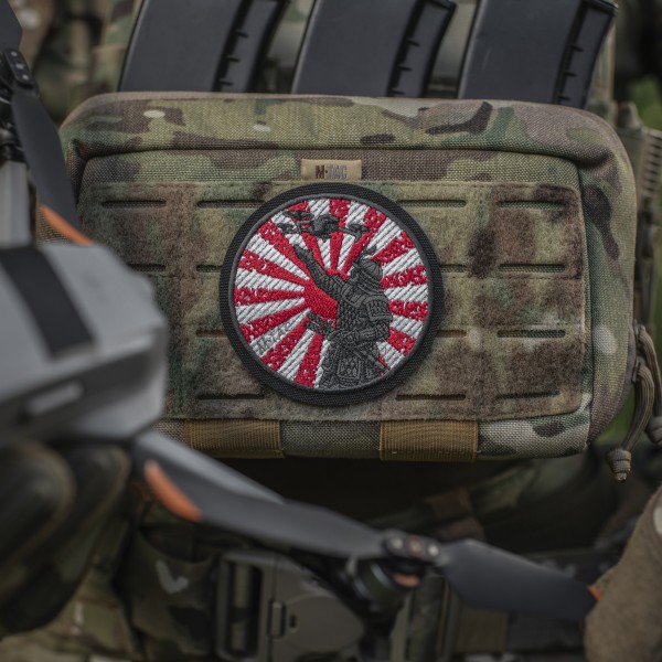 M-Tac нашивка Шлях Самурая (вышивка) Black/Yellow/Blue - 51426002