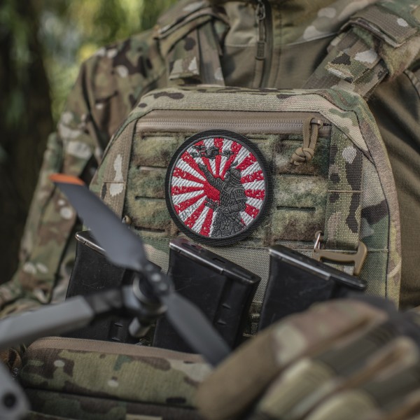 M-Tac нашивка Шлях Самурая (вышивка) Black/Yellow/Blue - 51426002