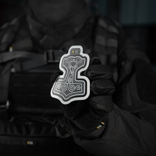 M-Tac наклейка Mjölnir Large светоотражающая Black - 51429002-L M-Tac наклейка Mjölnir Large светоотражающая Black - 51429002-L