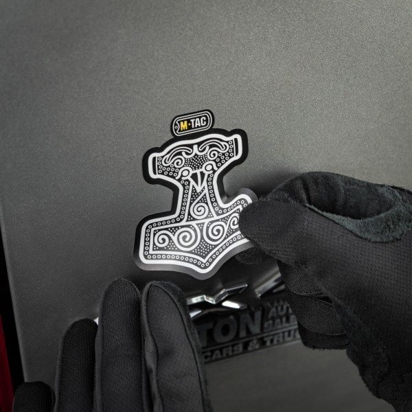 M-Tac наклейка Mjölnir Large светоотражающая Black - 51429002-L M-Tac наклейка Mjölnir Large светоотражающая Black - 51429002-L