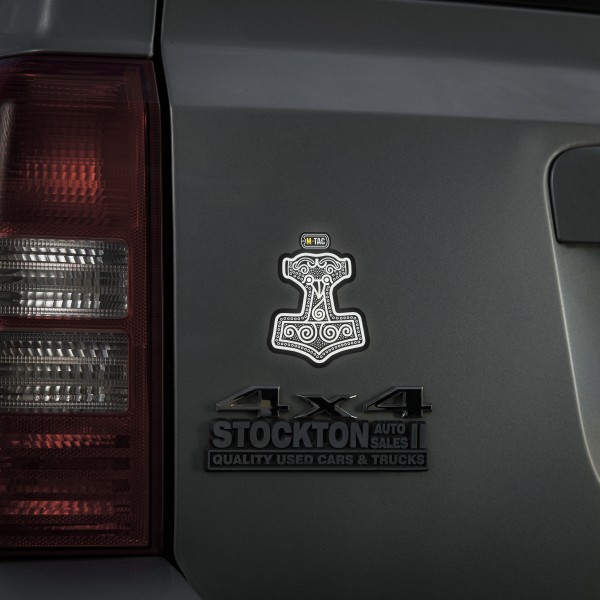 M-Tac наклейка Mjölnir Large светоотражающая Black - 51429002-L M-Tac наклейка Mjölnir Large светоотражающая Black - 51429002-L