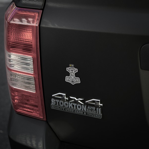 M-Tac наклейка Mjölnir Small светоотражающая Black - 51429002-S