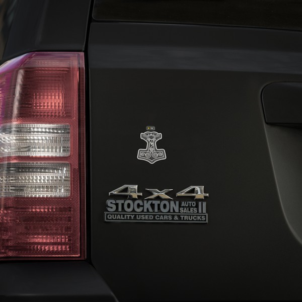 M-Tac наклейка Mjölnir Small светоотражающая Black - 51429002-S