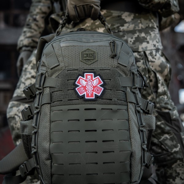 M-Tac нашивка Paramedic (вышивка) Black - 51432002