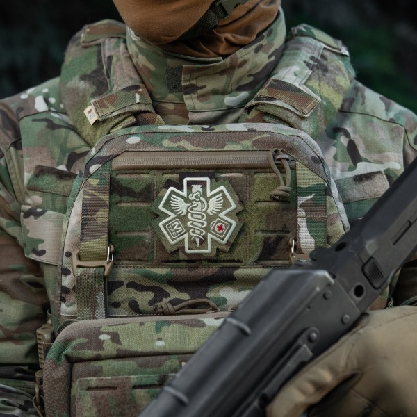 M-Tac нашивка Paramedic (вышивка) Multicam - 51432008