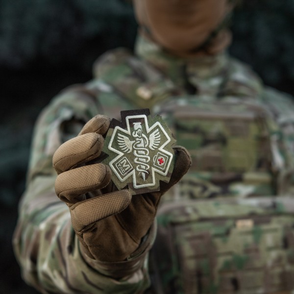 M-Tac нашивка Paramedic (вышивка) Multicam - 51432008