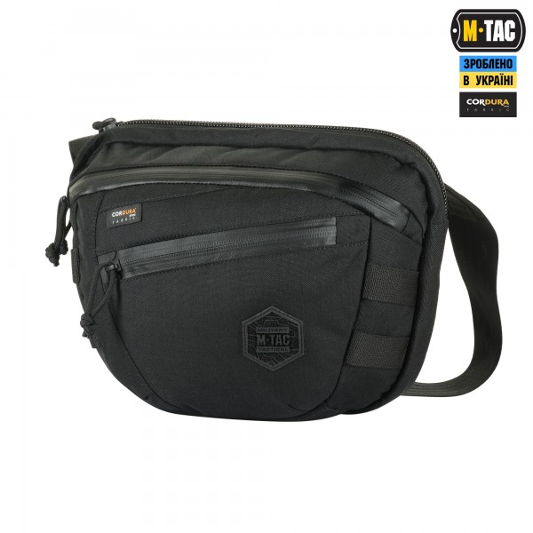 M-Tac сумка Sphaera Hardsling Bag Large Elite Black - 51433002
