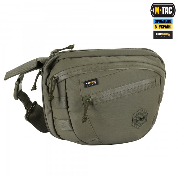 M-Tac сумка Sphaera Hardsling Bag Large Elite Ranger Green - 51433023 M-Tac сумка Sphaera Hardsling Bag Large Elite Ranger Green - 51433023