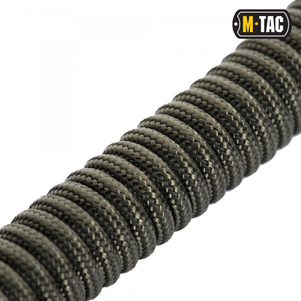 M-Tac шнур страховочный с D-кольцом олива - 51435001 M-Tac шнур страховочный с D-кольцом олива - 51435001