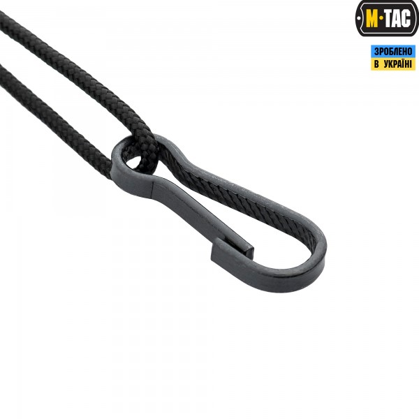 M-Tac шнур страхувальний з D-кільцем чорний - 51435002 M-Tac шнур страхувальний з D-кільцем чорний - 51435002