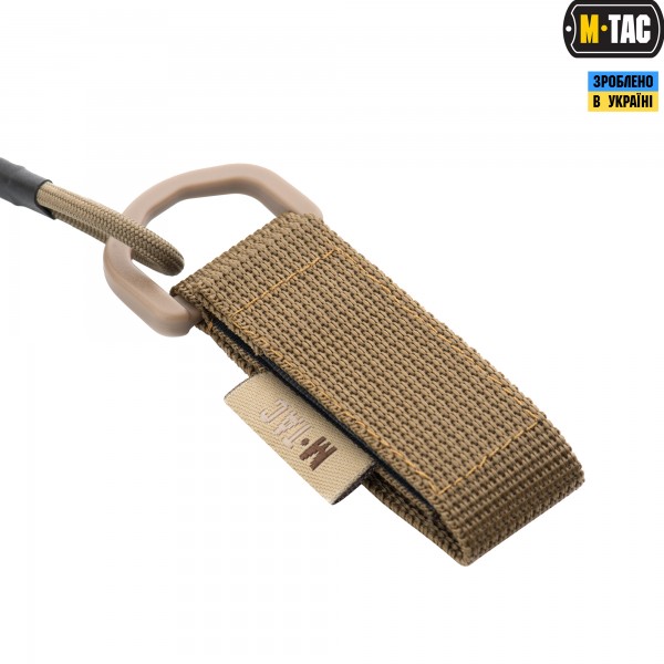 M-Tac шнур страхувальний з D-кільцем койот - 51435005 M-Tac шнур страхувальний з D-кільцем койот - 51435005