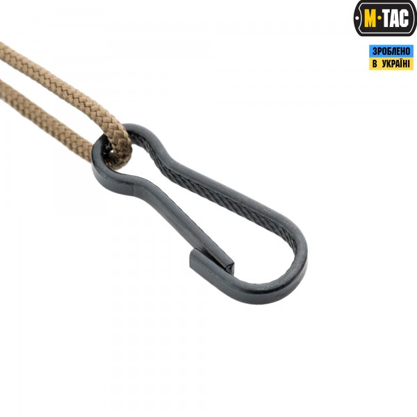 M-Tac шнур страхувальний з D-кільцем койот - 51435005 M-Tac шнур страхувальний з D-кільцем койот - 51435005