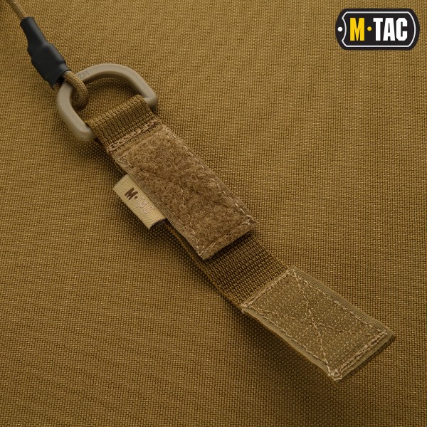 M-Tac шнур страхувальний Medium під карабін з D-кільцем койот - 51435305 M-Tac шнур страхувальний Medium під карабін з D-кільцем койот - 51435305