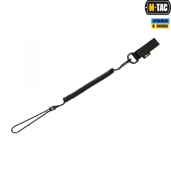 M-Tac шнур страховочный Medium комбинированый с D-кольцом черный - 51435602
