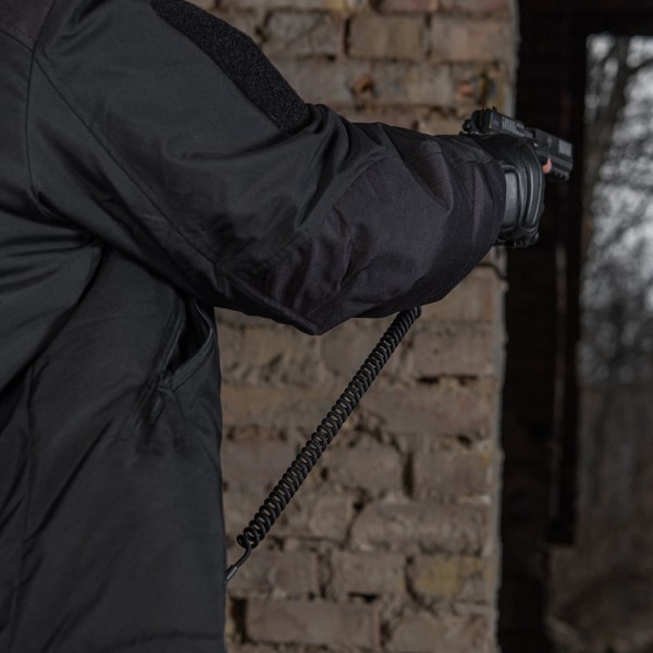 M-Tac шнур страховочный Medium комбинированый с D-кольцом черный - 51435602