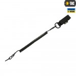 M-Tac шнур страховочный Lite под карабин с D-кольцом черный
